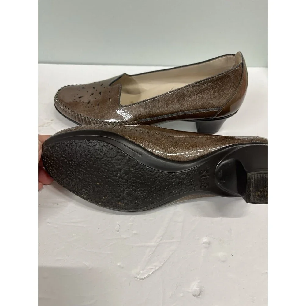 SAS Sonyo Women’s Heels Patent Leather Pumps 8.5 Shoes Very Nice SAS Vintage